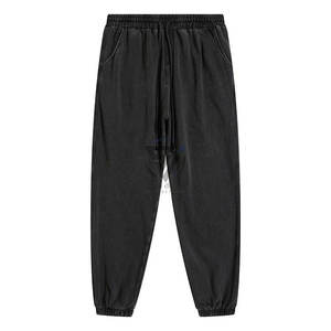 ชุดวอร์มผ้าฝ้ายแบบเรียบง่ายสำหรับทุกเพศ กางเกงวอร์มและเสื้อฮู้ดแบบกำหนดเอง ชุดวอร์ม 2 ชิ้นสำหรับผู้ชาย - Product Image 1