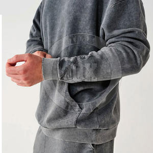 Meilleure vente de streetwear survêtements lavés à l'acide qualité supérieure, concevez vos propres survêtements lavés à l'acide en stock - Product Image 4