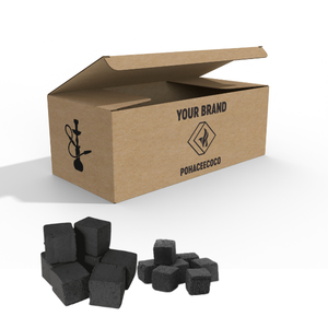 Best Quality Indonesia Shisha Hookah Charcoal Briquette Natural <b>Coconut</b> <b>Shell</b> Charcoal Customizing OEM Private Label - Product Image 1