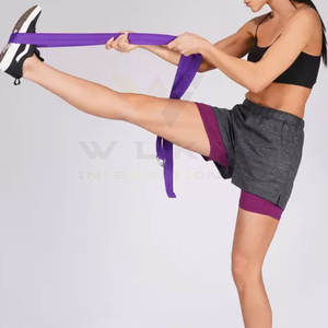 Pantalones cortos transpirables de algodón para mujer con logotipo personalizado, ropa deportiva, pantalones cortos deportivos para mujer, pantalones cortos deportivos para correr, gimnasio y yoga - Product Image 6