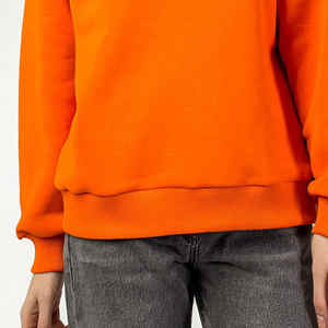 Sweat-shirt pull surdimensionné pour femme épaule tombante devant séchage rapide élégant à la mode pour l'hiver-Service OEM personnalisable - Product Image 5