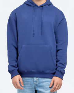 Regular Fit Heavyweight Winter Mens Hoodie Grueso Fleece 100% Algodón Tela duradera Antiarrugas Premium Casual Fashion Pullover - Product Image 5