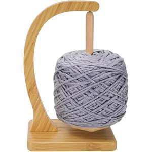 Venta directa de fábrica, cuenco de hilo de madera creativo, caja de almacenamiento, soporte de tejido de hilo cuadrado de bambú, letrero de pared de madera, artesanías de madera - Product Image 6