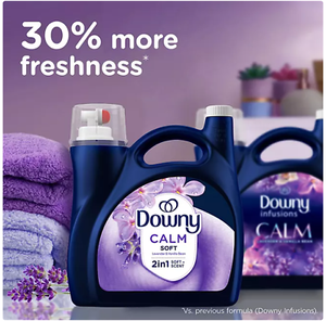 Suavizante de telas líquido Downy Ultra Soft Calm, lavanda y vainilla, 164 cargas - Product Image 2
