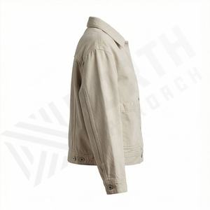 Chaqueta Vaquera de Mezclilla para Mujer, Nueva, Informal, de Manga Larga, de Alta Calidad, Personalizada, con Frente Personalizado - Product Image 3