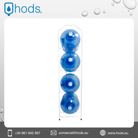 Porte-bouteilles métallique de type debout en gros de qualité supérieure pour le stockage de bouteilles de 5 gallons à prix compétitif