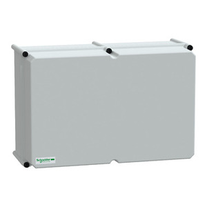 Per SCHNEIDER ELECTRIC NSYPLSC3654AG Scatola PLS con Coperchio Posteriore in PC Opaco Poliestere IP66 36x54x23cm Contenitore per Elettronica e Strumentazione - Product Image 1