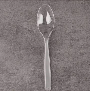 Venta al por mayor PP Cubiertos de plástico resistentes Cuchillo Tenedor Cuchara de té Cuchara de sopa Marca HM - Product Image 6