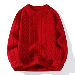 Pulls pour hommes en laine de coton dernier style chandails pour hommes 2025 nouveauté chandails pour hommes - Product Image 1