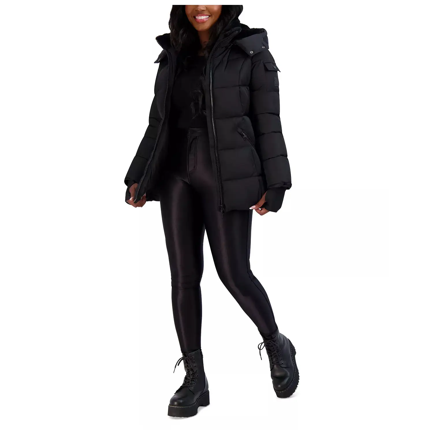 Customized Design Stylish Warm Thick Down Winter Bubble Puffer Jacket For Women