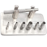 LIKAMED Premium Manuel Alman Tipi Dermal Punch Seti 6 Parça Paslanmaz Çelik 2mm - 7mm Dermatoloji LM-16000-6 CE ISO Sertifikalı