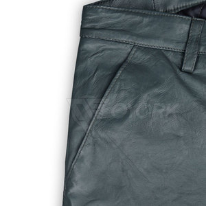 Pantalones de Cuero Personalizados para Hombre 2026 a Precio Razonable, Pantalones de Cuero con Logotipo Personalizado en Venta - Product Image 6