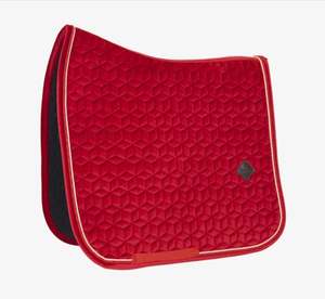 Tela satinada personalizada, almohadilla de sillín de doma en inglés, Logo de algodón, Color Cob, Material de forro, espuma de origen, tamaño completo, LLT - Product Image 4