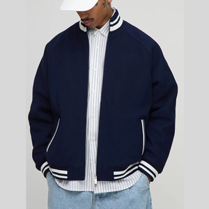 Nouvelle veste de sport universitaire pour hommes, tendance actuelle, veste de course à vélo personnalisée brodée pour hommes - Product Image 1