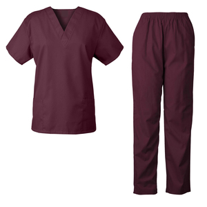 Personnalisable Confortable Infirmière Hôpital Scrubs Jogger Scrubs Extensible Spandex Uniformes Médicaux OEM Scrubs Médicaux Sets - Product Image 1