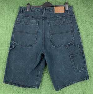 Vintage S Taille Denim Shorts Jeanagers Autre Artisanat Jeans Pantalon Court - Product Image 3