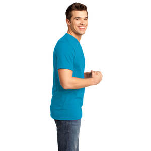 Camiseta Unisex con Cuello en V y Logotipo Personalizado, Antiarrugas, Transpirable, Anti-Pilling para Exteriores - Product Image 6