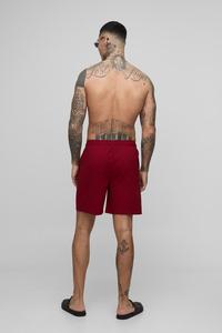 Quantité minimale de commande bas Logo personnalisé été taille élastique hommes Joggers Shorts d'entraînement 100% polyester Gym Fitness Shorts de sport pour hommes - Product Image 3