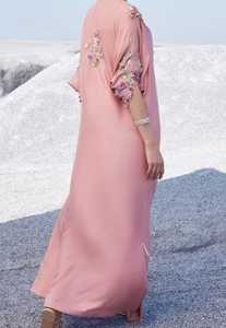 Robe de luxe pour femmes pakistanaises, ornements en zari, perles et travail de séquence, prête à porter - Product Image 6