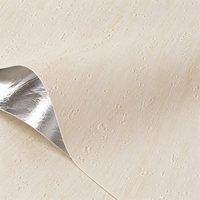 Papier peint MORLENX à texture de plâtre beige chaud pour salon, chambre et décoration murale intérieure moderne