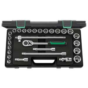 ชุดประแจบล็อกหกเหลี่ยมและสี่เหลี่ยมจัตุรัส Stahlwille ขนาด 1/2 นิ้ว จำนวน 28 ชิ้น - Product Image 1