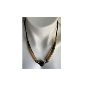 Collar de Cuerno Natural, Joyería de Cuerno de Búfalo para Mujer, Moderno, Ecológico, Hecho a Mano, Más Vendido por Saniya Handicraft - Product Image 4