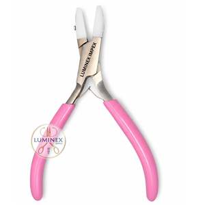 Alicates de Punta Plana con Doble Mordaza de Nailon |   Alicates de Punta Plana de Acero al Carbono con Acabado Dorado de Acero Inoxidable |   Herramientas para Hacer Joyas - Product Image 6