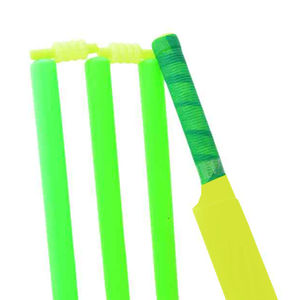 Kit de cricket unisexe, taille unique, léger, durable, avec logo personnalisé, en polyester et coton, design parent-enfant, y compris les piquets - Product Image 2