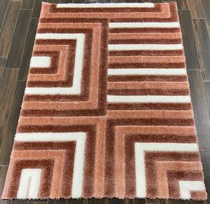 Adiva mejor calidad Jacquard tejido turco polipropileno y poliéster alfombra peluda alfombra para el hogar para sala de estar dormitorio uso - Product Image 6