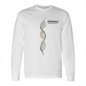 Camiseta de manga larga con diseño de doble hélice de ADN, diseño de ciencia genética, unisex, para adultos, cuello redondo, impresión digital - Product Image 2