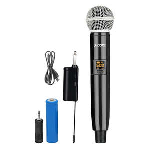 Micrófonos Inalámbricos de 5 Canales VHF, Micrófonos Inalámbricos Profesionales de Mano - Product Image 1