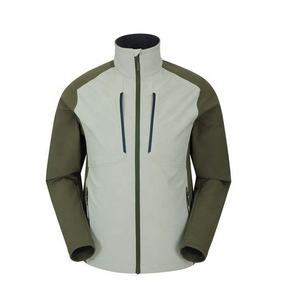 Veste d'hiver softshell pour homme, taille XL, style streetwear, service OEM, personnalisable, haute qualité, imperméable, fermeture éclair réversible, col montant - Product Image 1