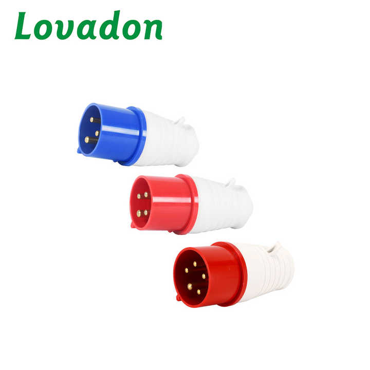 16 32 安培 3 针插头 220-240 V LTH 013 023 工业插头和插座 Male Female Socket ...