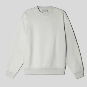 Sweat-shirt thermique à demi-zip pour homme, coupe oversize, épaules tombantes, en molleton épais 500 460 400 g/m², avec logo personnalisé, hiver, 100% - Product Image 4