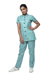 Uniformes Médicos de Verano para Mujer de Alta Calidad, Transpirables, de Algodón Tejido, para Personal Hospitalario, Venta al Por Mayor - Product Image 5