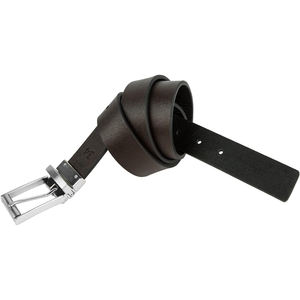 Cinturón de doble capa de piel de vaca auténtica original de tamaño personalizado de calidad superior con aleación para hebilla de Pakistán - Product Image 1