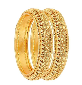 Juego de brazaletes de latón en tono plateado, estilo chura, con pedrería, para bodas, estilo tradicional, disponible a precios de mayoreo. - Product Image 6