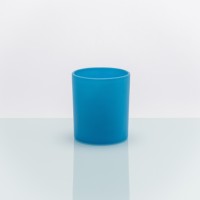 Bocaux à bougies vides transparents de luxe écologiques réutilisables de 7 oz, 10 oz, 14 oz avec couvercles en verre épais et logo personnalisé pour la fabrication de bougies
