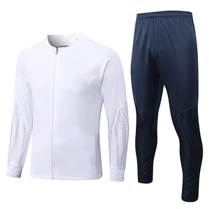 Ensemble de survêtement pour homme, uniforme de football d'hiver personnalisé, respirant, séchage rapide, fermeture éclair intégrale, uniforme d'entraînement de haute qualité - Product Image 3