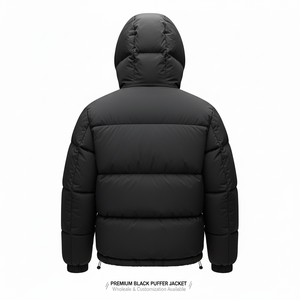 High Quality Custom OEM Printed <b>Puffer</b> <b>Jacket</b> for <b>Men</b> Customized Logo Casual Winter <b>Jacket</b> for <b>Men</b> with Pockets with Oem Service - Product Image 4