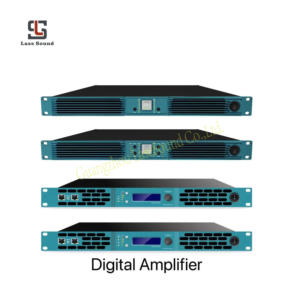 เครื่องขยายเสียงดิจิตอล 4 แชนแนล 1600 วัตต์ ระดับมืออาชีพ สำหรับใช้งานกลางแจ้ง รุ่น Pro 1u <span class=keywords><strong>คลาส</strong></span> D - Product Image 2