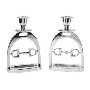 Greatest Quality Aluminium <b>Candle</b> Holder Set Of 2 Polished Silver Finish Metal Candlesticks Home Decoration <b>Candle</b> <b>Stick</b> - Product Image 3