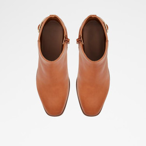 Botas de tacón para mujer Botines de punta estrecha de tacón grueso Botines diarios PU Animal estampado Color bloque Negro Marrón Botines - Product Image 2