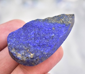 Best Quality !!! Lapis Lazuli Cabochon For Jewelry - Lapis Lazuli Druzy Loose Gemstone For Silver Ring - Product Image 1