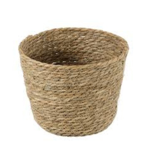 ตะกร้าเก็บของอเนกประสงค์สำหรับใช้ในบ้าน ทำจากวัสดุธรรมชาติ เช่น ฟางกลม หญ้าทะเล เชือกกระดาษ และต้นไม้ เหมาะสำหรับโรงแรม ขายส่ง - Product Image 3