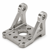 Support de montage robotique en aluminium de précision sur mesure M-lathe OEM, pièces usinées CNC, électroérosion à fil pour usinage avec une précision de 0,01 mm