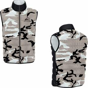 Logo personnalisé hommes gilets bulle doudoune veste sans manches chaud hiver gilet impression personnalisée conception Gillet gilet - Product Image 3