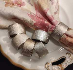 Ronds de serviette, ronds de serviette en rotin, ronds de serviette en osier, décor de table - Product Image 3