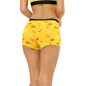 2023 culottes tricotées pour femmes de qualité supérieure conception personnalisée chaud Sexy imprimé doux sous-vêtements confortables du Bangladesh - Product Image 2