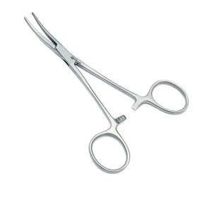 Pinces chirurgicales en acier inoxydable de qualité supérieure, micro-pinces à moustiques, 5 pouces (13 cm), courbées, dentelées, pinces délicates - Product Image 3